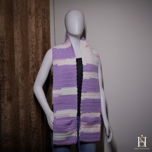 MUFFLER WITH POCKET