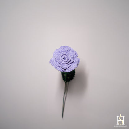 Wine Glass Lavender Rose