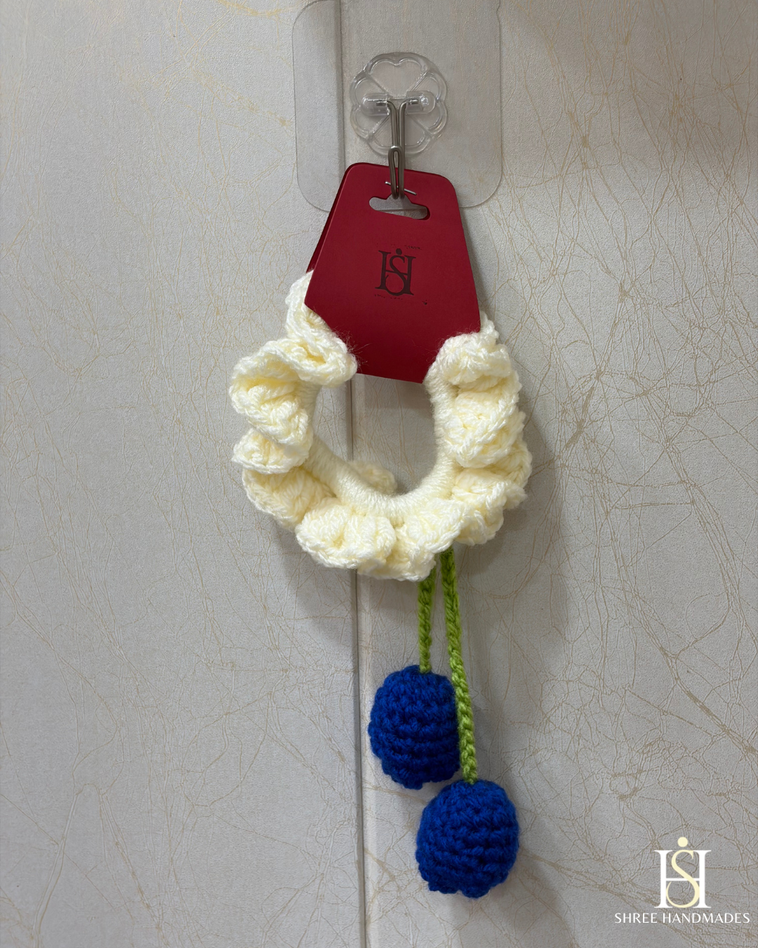 Scrunchie with Tulip