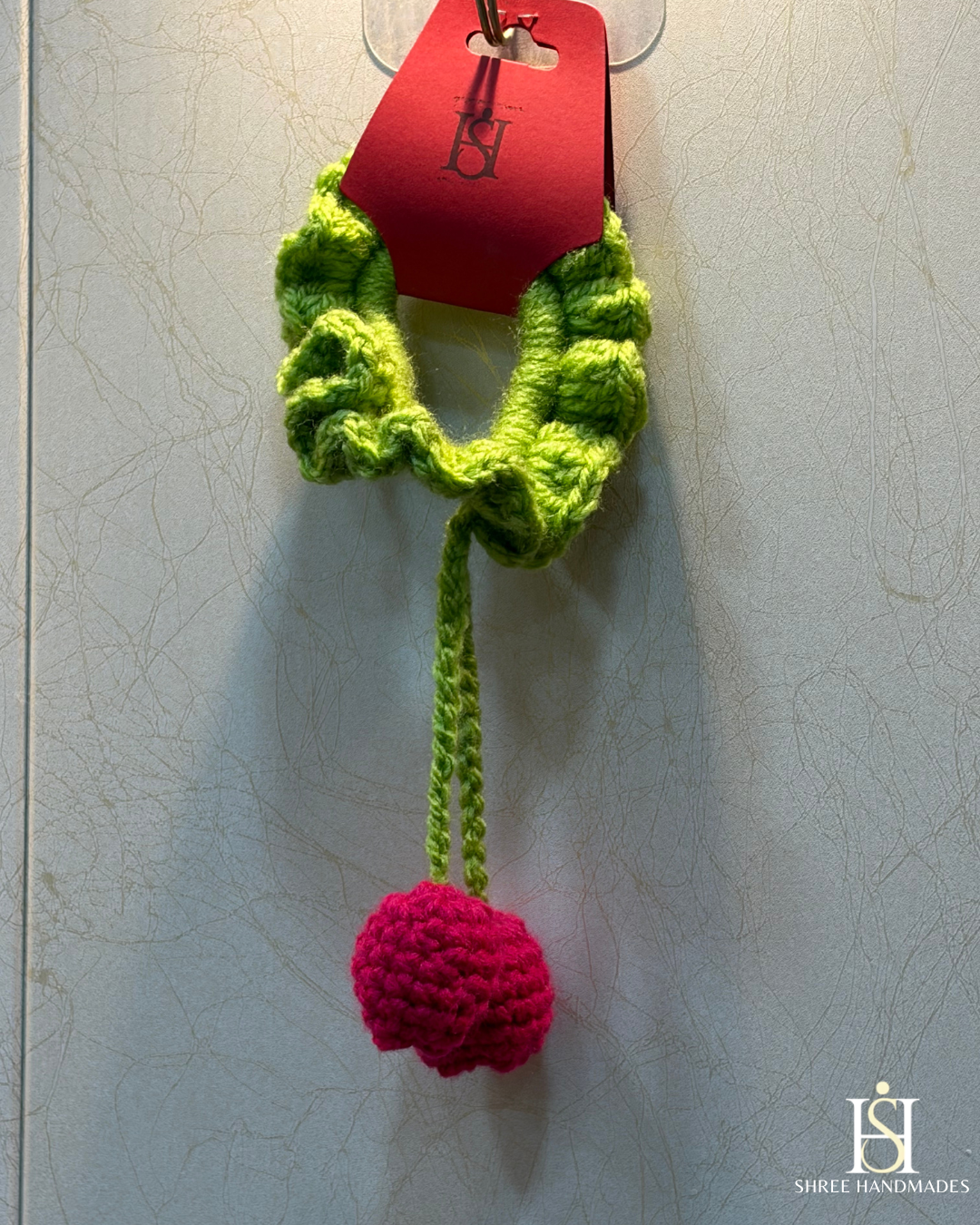 Scrunchie with Tulip